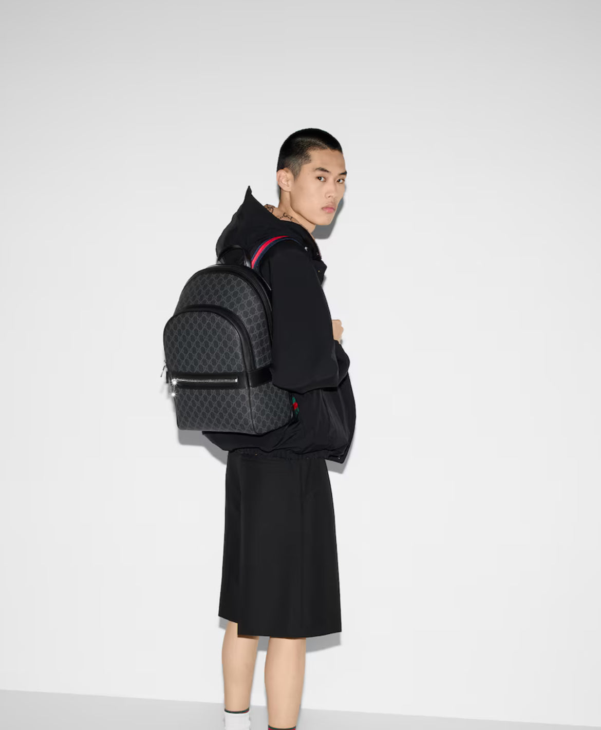 Sac Ă dos GG Black moyen format