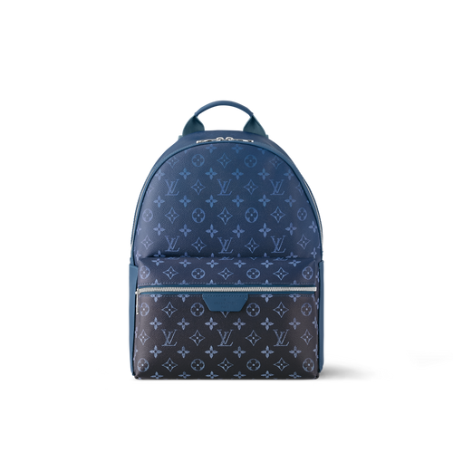 Sac Ă dos Discovery PM Toile Monogram Bleu et noir