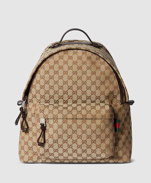 Sac Ă dos en toile GG moyen format