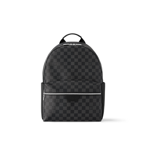 Sac Ă dos Discovery PM Toile Damier Graphite Noir