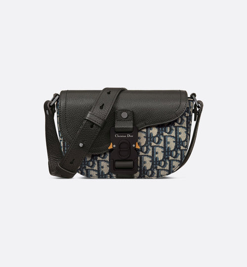 Mini sac Messenger Ă rabat Saddle Toile