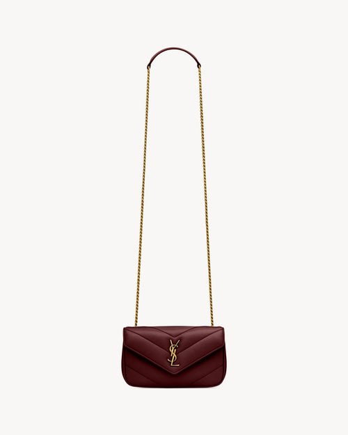 LOULOU MINI EN CUIR D'AGNEAU