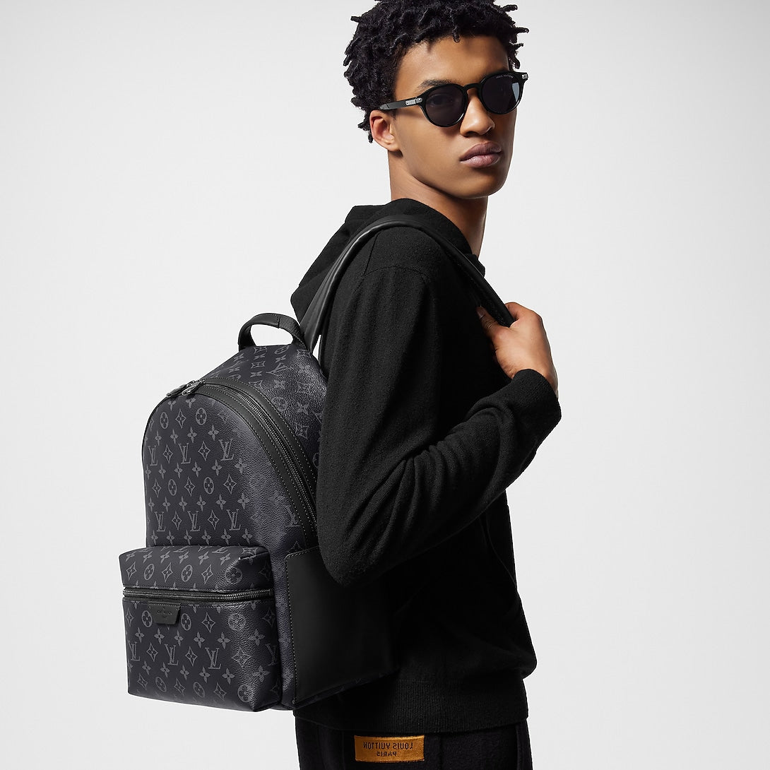 Sac Ă dos Discovery PM Toile Monogram Noir