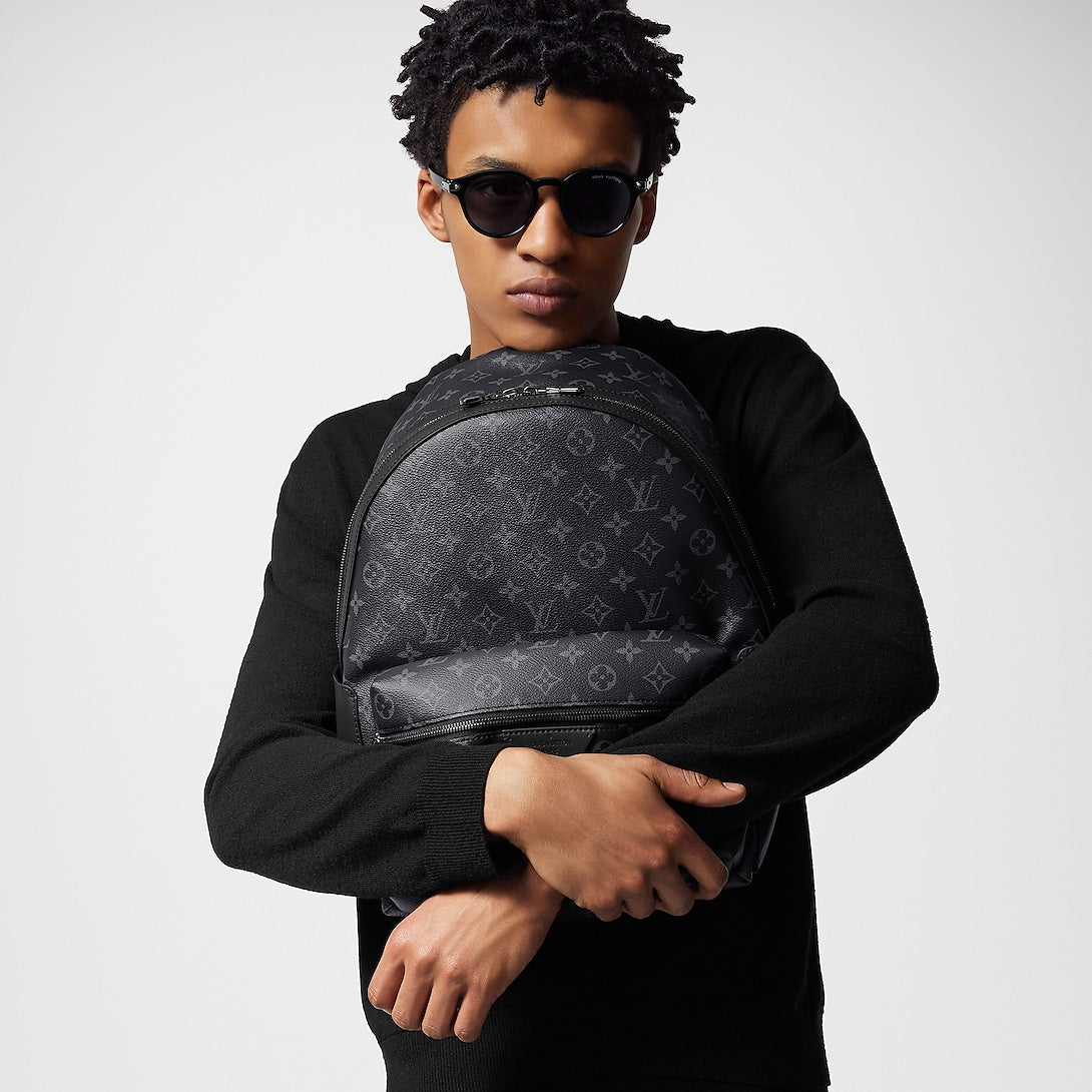 Sac Ă dos Discovery PM Toile Monogram Noir