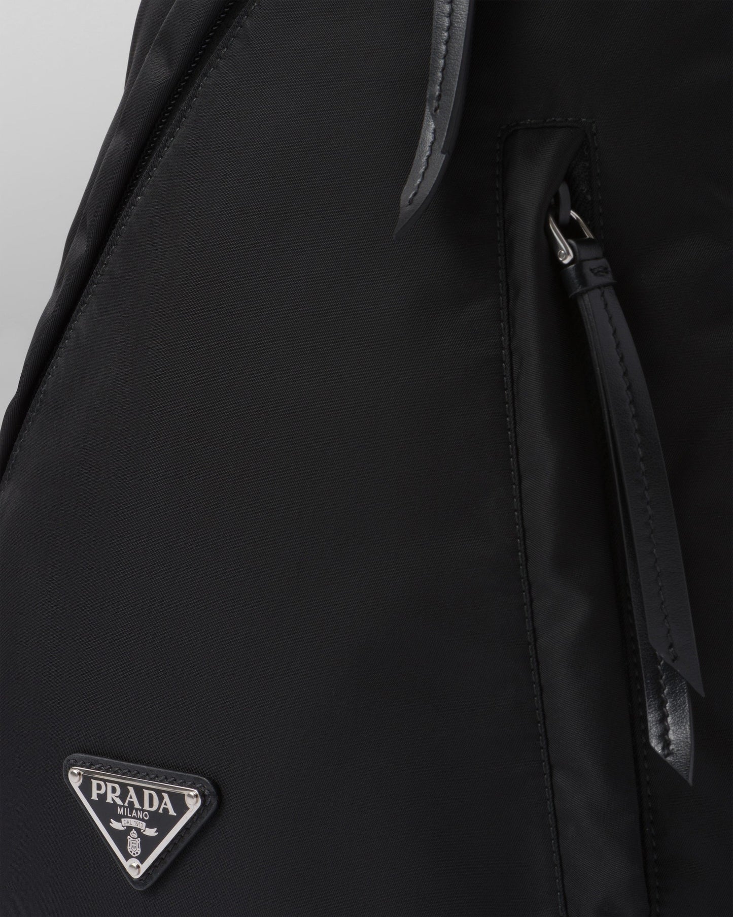 Sac Ă dos en Re-Nylon et cuir