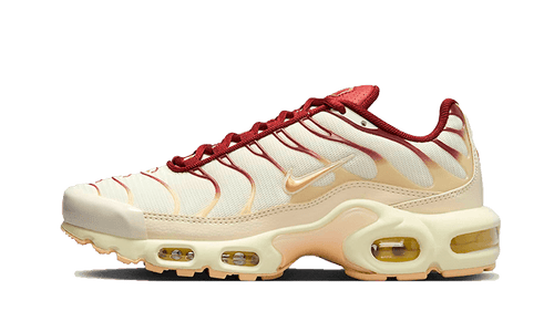 NikeĀ® Air Max Plus Sail Team Red