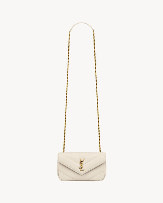 LOULOU MINI EN CUIR D'AGNEAU