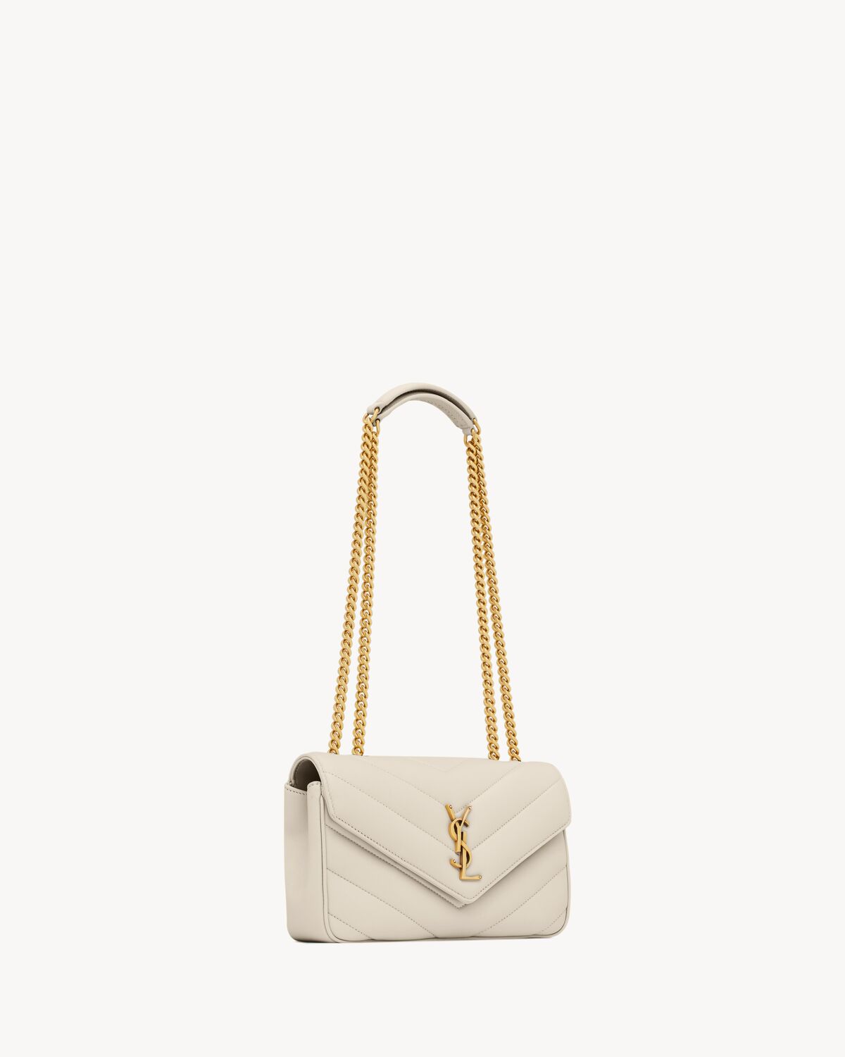 LOULOU SMALL EN CUIR MATELASSÉ