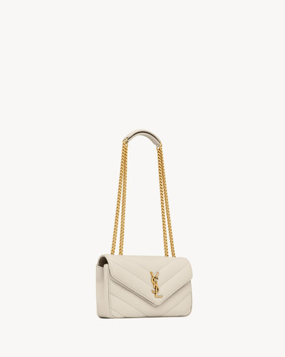 LOULOU SMALL EN CUIR MATELASSÉ