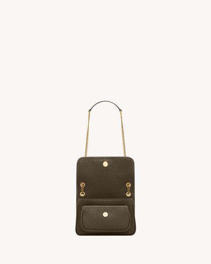 MINI NIKI EN CUIR D'AGNEAU GRAINÉ