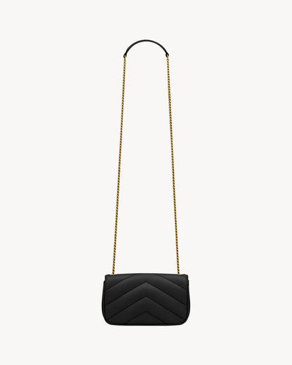 LOULOU MINI EN CUIR D'AGNEAU
