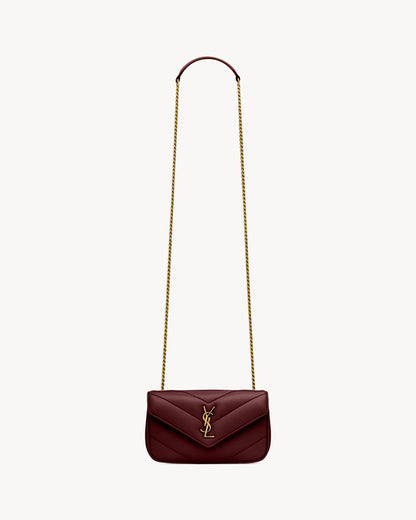 LOULOU MINI EN CUIR D'AGNEAU