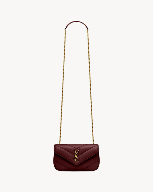 LOULOU MINI EN CUIR D'AGNEAU