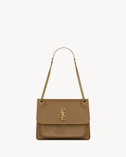 NIKI MEDIUM EN CUIR D’AGNEAU GRAINÉ